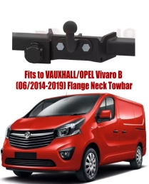 Flange Neck Tow Bar For VAUXHALL/OPEL Vivaro (2014-2019) R-141