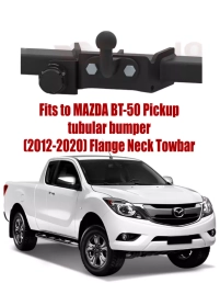 Flange Neck Tow Bar For MAZDA BT-50 Pickup (tubular bumper) (2012-2020) F-283