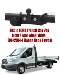 Flange Neck Tow Bar For FORD Transit BOX VAN (2014-) F-307