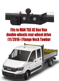 Flange Neck Tow Bar For MAN TGE UZ Box Van (2016-) V-037