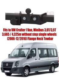 Flange Neck Tow Bar For VW Crafter I 3,0T/3,5T (2006-2016) V-032