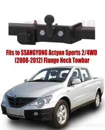 Flange Neck Tow Bar For SSANGYONG Actyon Sports (2/4WD) (2008-2012) S-458