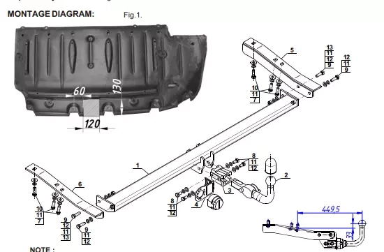 Tow bar T-205 (1).webp