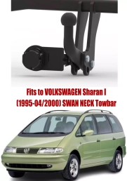 Swan Neck Tow Bar For VW Sharan I (1995-2000) V-135