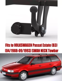 Swan Neck Tow Bar For VW Passat Estate B3 (1988-1993) 098