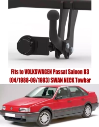 Swan Neck Tow Bar For VW Passat Saloon B3 (1988-1993) V-098