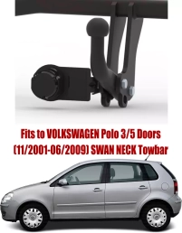 Swan Tow Bar For VW Polo 3/5 Doors Hatchback (2001-2009) V-114/1