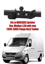 Flange Neck Tow Bar ForMERCEDES Sprinter Van 3,05 1995-2006 M-226