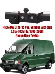 Flange Neck Tow Bar For VW LT 28-35 Van 3,05/4,025 1995-2006 M-223