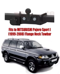 Flange Neck Tow Bar For MITSUBISHI Pajero Sport I 1999-2008 M-350