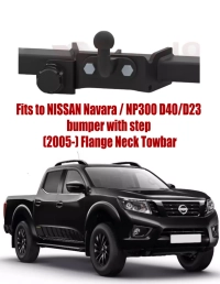 Flange Neck Tow Bar For NISSAN Navara/NP300 D40/D23 (2005-) N-087