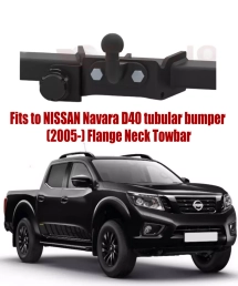 Flange Neck Tow Bar For NISSAN Navara (D40) (2005-) N-088
