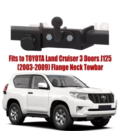 Flange Neck Tow Bar For TOYOTA Land Cruiser J125 (2003-2009) T-165