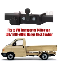 Flange Neck Tow Bar For VW Transporter T4 Box van 1990-2003 V-123