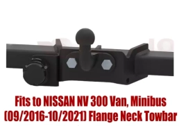 Flange Neck Tow Bar For NISSAN NV300 Van, Minibus 2016-2021 R-141