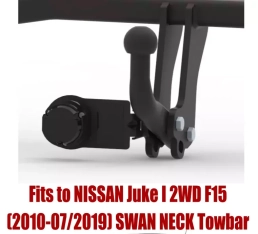 Swan Neck Tow Bar For NISSAN Juke I 2WD (F15) (2010-2019) N-020