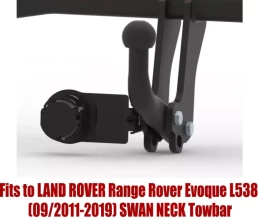 Swan Neck Tow Bar For Range Rover Evoque (L538) (2011-2019) L-112