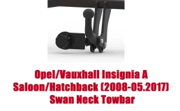 Swan Neck Tow Bar For Vauxhall Insignia 4/5D (2008-2017) O-146