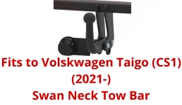 Swan Neck Tow Bar For VW Taigo CS1 excl. R-Line (2021-) V-081