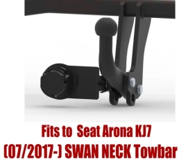 Swan Neck Tow Bar For SEAT Arona KJ7 (2017-) S-119