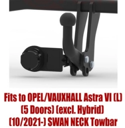 Swan Neck Tow Bar For OPEL/VAUXHALL Astra VI L (2021-) O-168