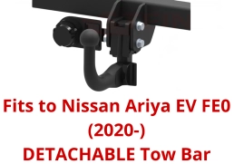 Detachable Swan Neck Tow Bar For NISSAN Ariya EV FE0 (2020-) N-026
