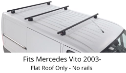 FABBRI VAN ROOF RACK- Set of 3- ST8000/0600