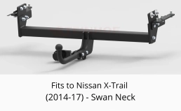 Swan Neck Tow Bar For NISSAN X-Trail T32 SUV (2014-2017) N-104