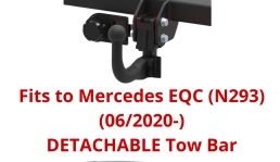 Detachable Swan Neck Tow Bar For MERCEDES EQC (N293) (2020-) M-183
