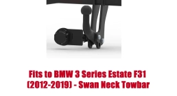 Swan Neck Tow Bar For BMW 3 Series F31 Estate (2012-2018) B-043