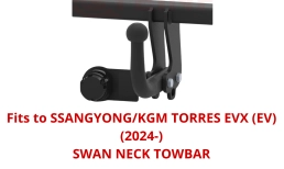 Swan Neck Tow Bar For SSANGYONG KGM TORRES EVX EV (2024-) S-497