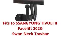 Swan Neck Tow Bar For SSANGYONG TIVOLI II Facelift (2023-) S-496