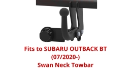 Swan Neck Tow Bar For SUBARU OUTBACK BT (2020-) S-435
