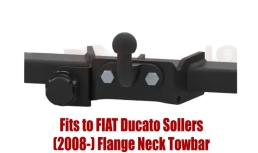 Flange Neck Tow Bar For FIAT Ducato Sollers (2008-) F-063