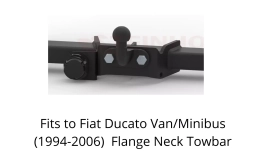 Flange Neck Tow Bar For Fiat Ducato (1994-2006) F-062
