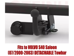 Detachable Tow Bar For VOLVO S40 Saloon (2000-2003) V-287