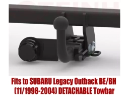 Detachable Tow Bar For SUBARU Legacy Outback BE/BH 1998-2004 S-396