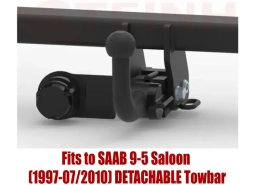Detachable Tow Bar For SAAB 9-5 Saloon (1997-2010) S-019