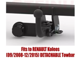 Detachable Tow Bar For RENAULT Koleos (2008-2015) R-067