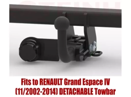 Detachable Tow Bar For RENAULT Grand /Espace IV (2002-2014) R-036
