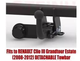 Detachable Tow Bar For RENAULT Clio III Grandtour 2008-2012 R-025