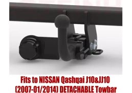 Detachable Tow Bar For NISSAN Qashqai J10&JJ10 (2007-2014) N-095