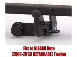 Detachable Tow Bar For NISSAN Note (2006-2013) N-066
