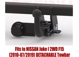 Detachable Tow Bar For NISSAN Juke I 2WD F15 (2010-2019) N-021