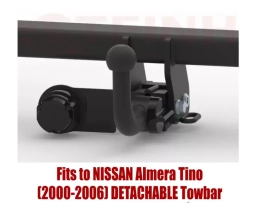 Detachable Tow Bar For NISSAN Almera Tino (2000-2006) N-017