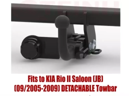 Detachable Tow Bar For KIA Rio II Saloon (JB) (2005-2009) K-082