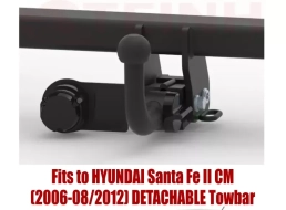 Detachable Tow Bar For HYUNDAI Santa Fe II CM (2006-2012) H-273