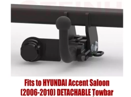 Detachable Tow Bar For HYUNDAI Accent Saloon (2006-2010) H-210