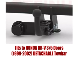 Detachable Tow Bar For HONDA HR-V 3/5 Doors (1999-2002) H-064