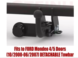 Detachable Tow Bar For FORD Mondeo 4/5 Doors (2000-2007) F-269
